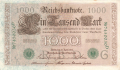 Germany 1 1000 Mark, 21. 4.1910
